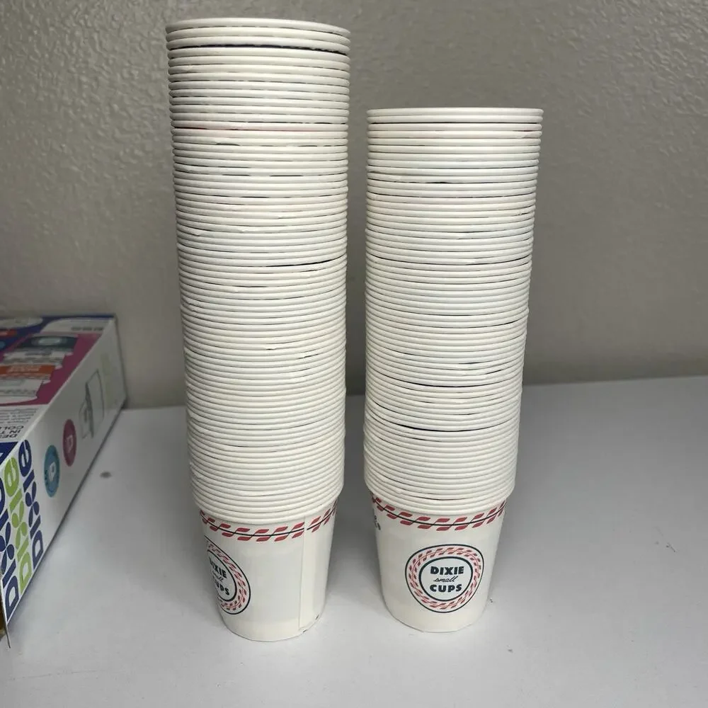 Dixie Multi Purpose Cups 3 oz Throwback Pack Vintage Designs 142 Count